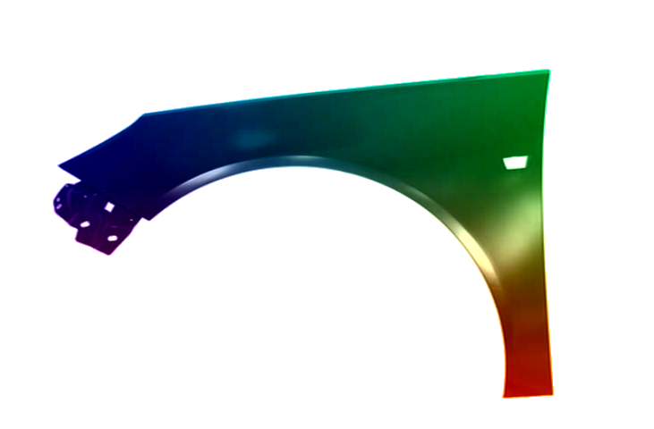 Stænkskærm VENSTRE FRONT til Opel Insignia 08-17 MALET I Z20R NYT - Image 2