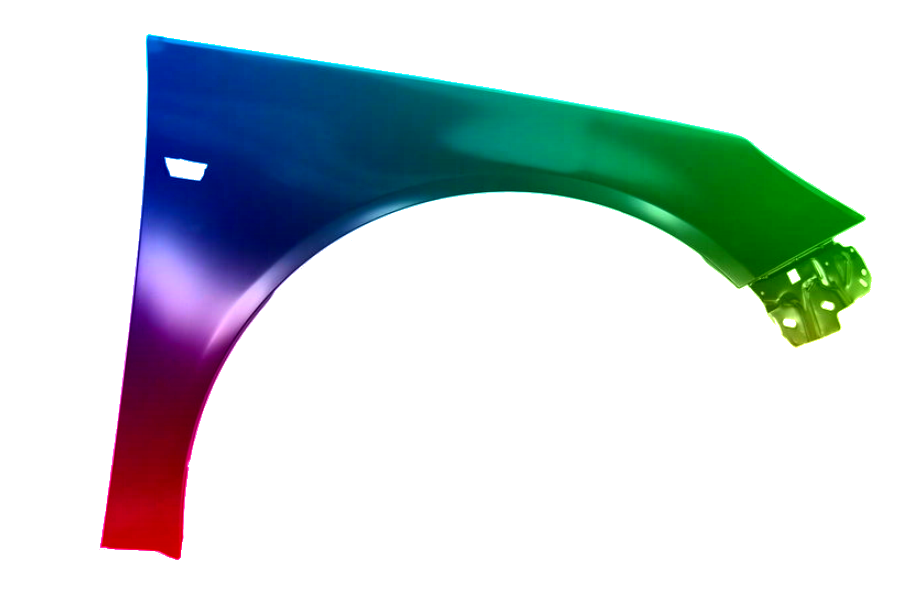 Stænkskærm FRONT RIGHT til Opel Insignia 08-17 malet i Z22C NEW - Image 2