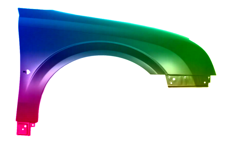 Stænkskærm FRONT HØJRE til Opel Vectra C Signum 01-05 MALET I Z155 NY - Image 2