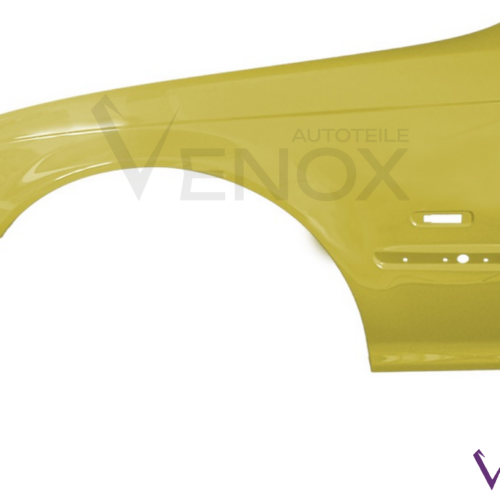 Stænkskærm VENSTRE FORAN til BMW E46 98-01 MALET I 337 MØRK GUL NY