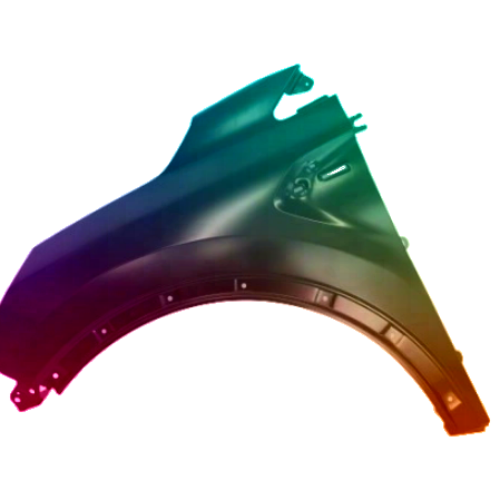 Skærm til venstre til Renault Captur Lakeret i ønsket farve fra 2019 NYHED