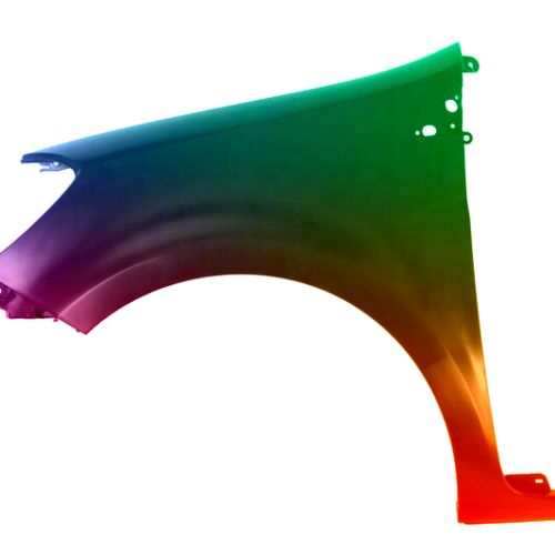 Stænkskærm til venstre til Renault Clio III Lakeret i ønsket farve 2005-2012 NY