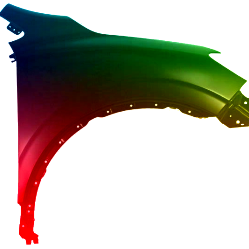 Stænkskærm højre til Renault Kadjar Lakeret i ønsket farve fra 2015 NYHED