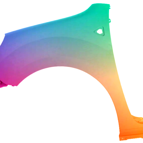 Stænkskærm til venstre til Renault Kangoo 2008-2015 Lakeret i ønsket farve NY