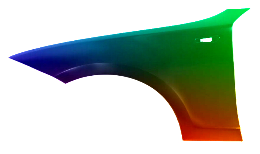 Stænkskærm FRONT LEFT til BMW E81 E82 E87 E88 04-13 MALET I 668 NY - Image 2