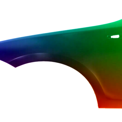 Stænkskærm venstre til BMW E81 E82 E87 E88 04-13 MALET I FARVE EFTER DIT VALG