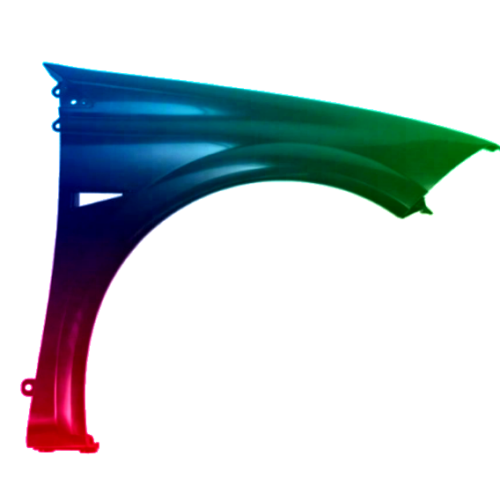 Stænkskærm højre til Renault Megane II 2002-2008 Lakeret i ønsket farve NY
