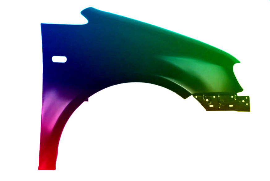 Stænkskærm FRONT RIGHT til VW CADDY 04-10 MALET I LD7U NY - Image 2
