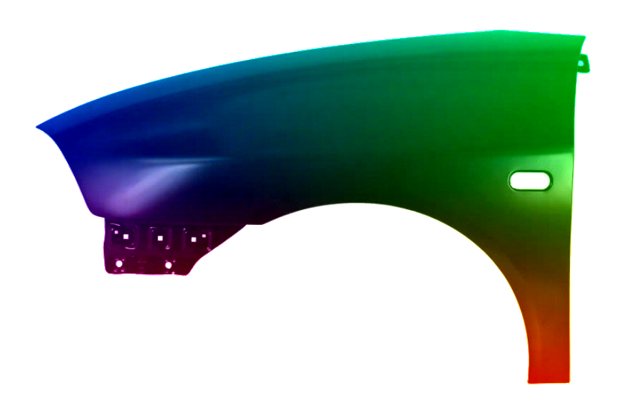 Stænkskærm VENSTRE til Seat Ibiza/Cordoba 6L 02-09 LACKERET I LS6M NY - Image 2