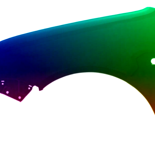 Stænkskærm foran højre/venstre til VW POLO 9N 01-05 LACKERET I DEN FARVE, DU VÆLGER
