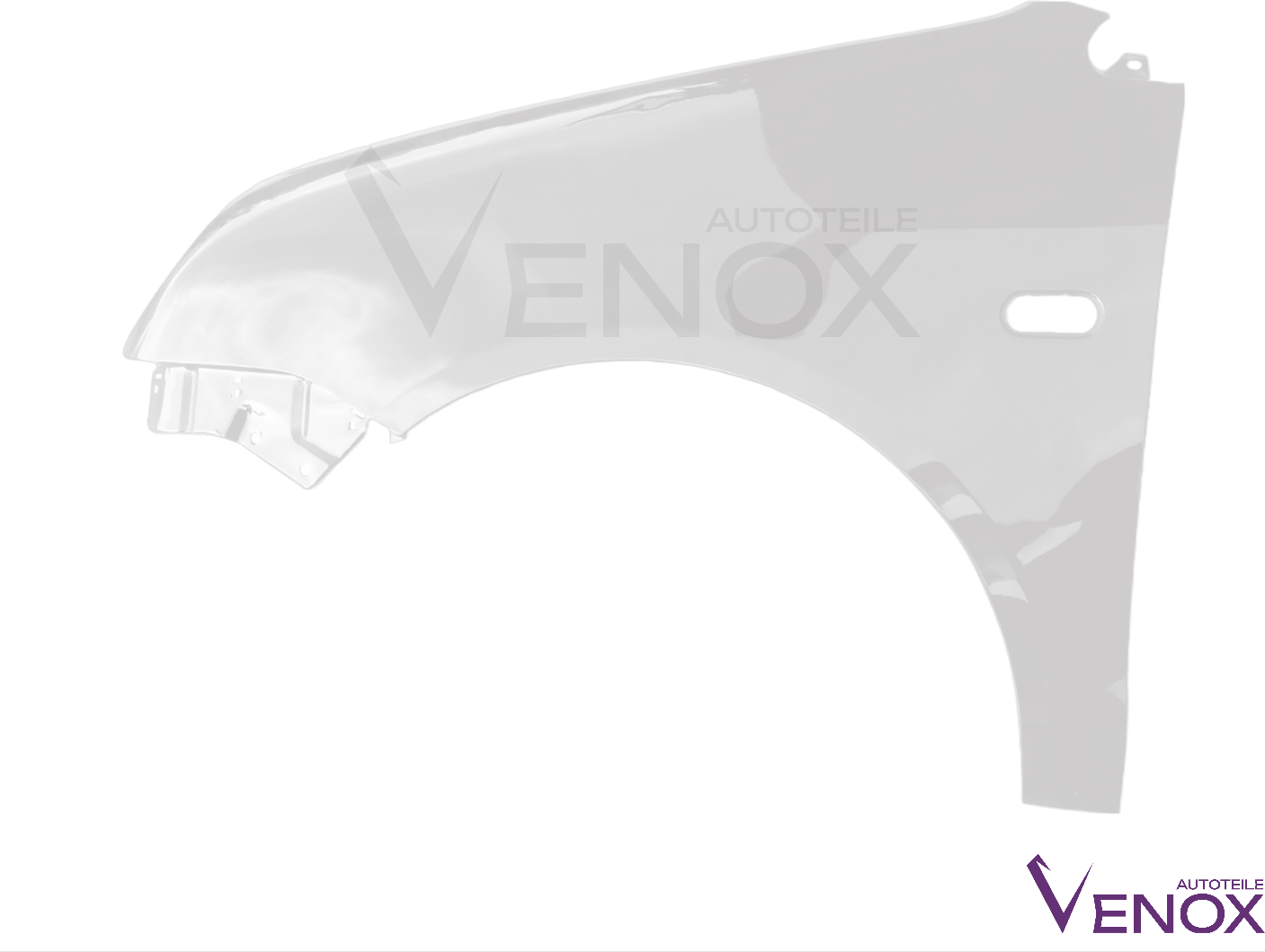 Stænkskærm foran højre/venstre til VW POLO 9N 01-05 LACKERET I DEN FARVE, DU VÆLGER - Image 2