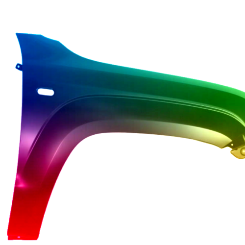 Stænkskærm foran til højre til VW Amarok fra 2017 LACKERET i den farve, du ønsker
