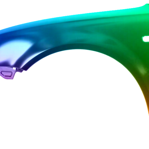 Stænkskærm foran til venstre til VW Passat B5 96-00 LÆGGET I WISHED FARVE