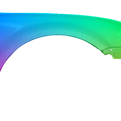 Stænkskærm foran til højre til VW Passat B5 96-00 MALET I WISHED FARVE