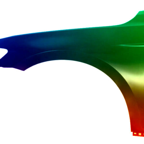 Stænkskærme FRONT LEFT til VW Passat B8 fra 2014 LÆGGET I WISHED FARVE