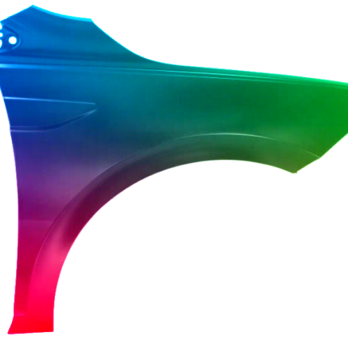 Stænkskærm foran til højre til VW Polo AW fra 2017 LACKERET I DEN FARVE, DU VÆLGER
