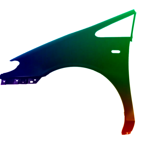Stænkskærm venstre til VW Sharan Seat Alhambra Ford Galaxy 95-00 Farve efter eget valg