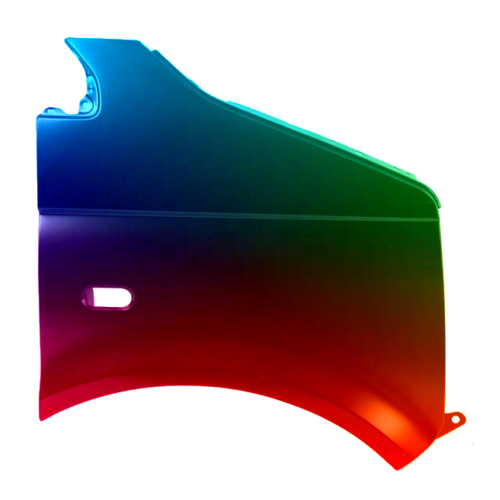 Stænkskærm foran til højre til VW T5 2003-2015 LACKERET I WISHED FARVE