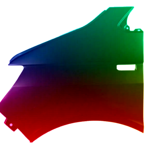 Stænkskærm forrest til venstre For VW Transporter T6 Fra 2015 MALET I WISHED FARVE