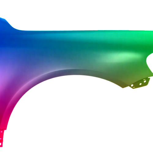Stænkskærm højre til VW Touareg 7L 02-06 Lakeret i valgfri farve