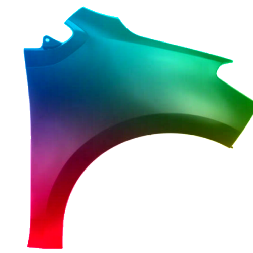 Stænkskærm til VW UP! Seat Mii Skoda Citigo fra 2016 Lakeret i farve efter eget valg