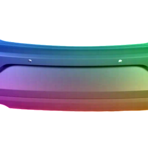 Bagkofanger til VW Polo 6R 2014-2017 PDC lakeret i ønsket farve