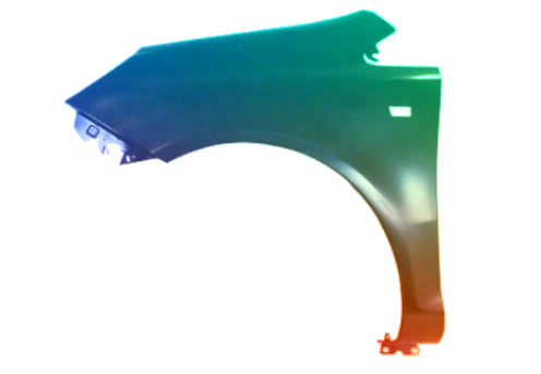 Stænkskærm FRONT LEFT til Opel Corsa D 06-15 MALET I Z21Z NY - Image 2