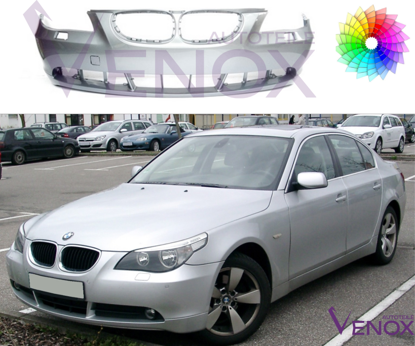 Forkofanger til BMW E60 03-07 Sedan SRA Lakeret i ønsket farve NY - Image 2