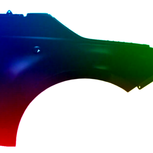 Stænkskærm højre til Fiat 500 (312) 07-20 Lakeret i ønsket farve NY