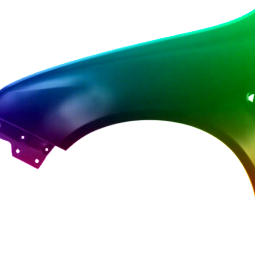 Stænkskærm FRONT LEFT til Skoda Fabia 6Y 00-07 MALET I 1026 LF9E NY