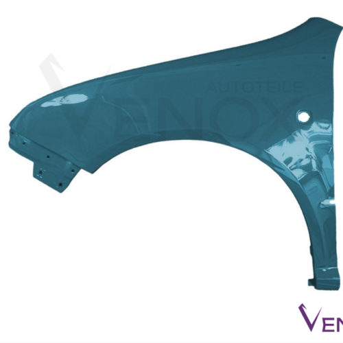 Stænkskærm FRONT LEFT til Skoda Fabia 6Y 00-07 PAINTED IN 9281 NEW