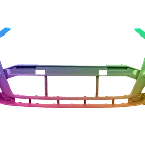 Forkofanger til Audi A3 8V Lim 16-20 SRA PDC Lakeret i ønsket farve