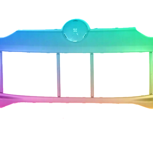 Forkofanger og strip til VW UP! 2012-2016 lakeret i en farve efter eget valg