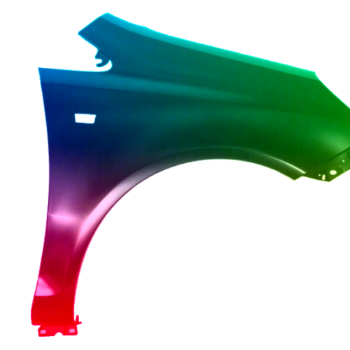 Stænkskærm foran højre eller venstre til Opel Corsa D 06-15 MALET I FARVE EFTER EGET VALG