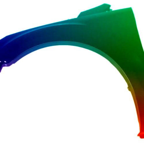 Stænkskærm til venstre til Ford Focus MK2 08-12 Malet i ønsket farve