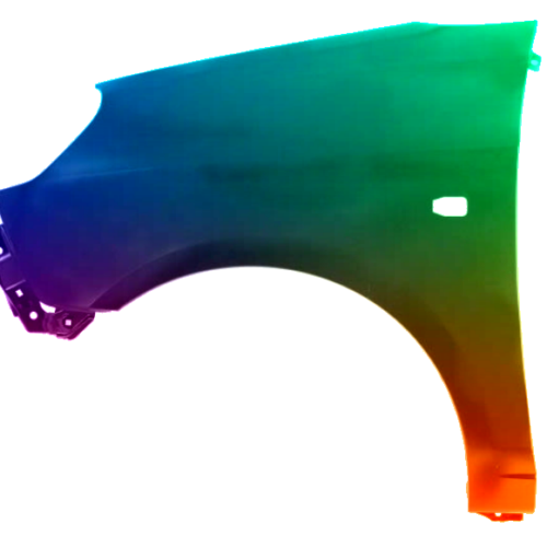 Stænkskærm til venstre til KIA PICANTO 2008-2011 Lakeret i ønsket farve