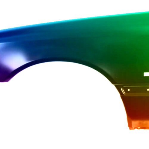 Stænkskærm venstre til Mercedes Benz W202 C-Klasse 197 Sort