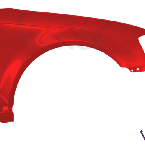 Stænkskærm foran til højre til AUDI A3 8P 2008-2012 LACKERET I LZ3M NY