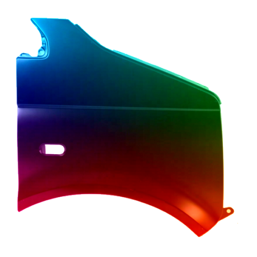 Stænkskærm foran til højre til VW T5 03-15 LACKERET I DIN VALGTE FARVE
