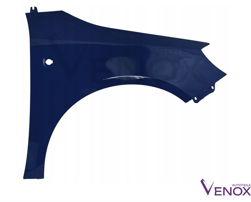 Stænkskærm foran til højre til Skoda Fabia 5J 07-15 Lakeret i ønsket farve - Image 2