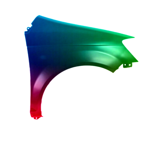 Stænkskærm højre til Hyundai Getz 2002-2005 Lakeret i ønsket farve