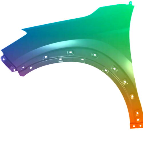 Stænkskærm venstre til Hyundai Tucson (Tl) 2015-2020 Lakeret i ønsket farve
