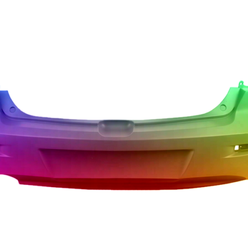 Bagkofanger til Mazda 3 2003-2009 Lakeret i ønsket farve