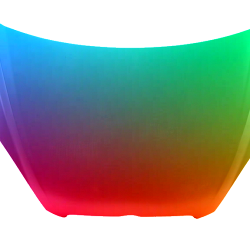 Motorhjelm til Hyundai Accent (MC) 2006-2010 malet i specialfarve