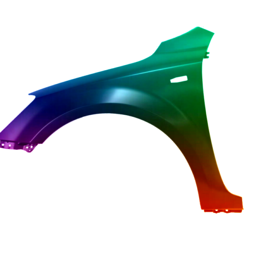 Stænkskærm venstre til Kia CEE’D (ED) 2006-2009 Lakeret i ønsket farve