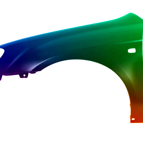 Stænkskærm til venstre til Kia Cerato (FE) 2004-2008 Lakeret i ønsket farve