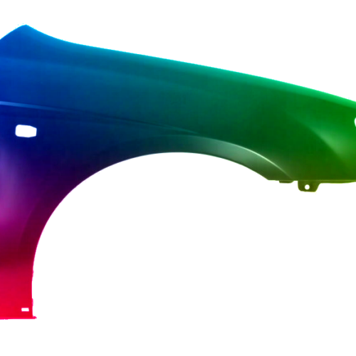 Stænkskærm højre til Kia Cerato (FE) 2004-2008 Lakeret i ønsket farve