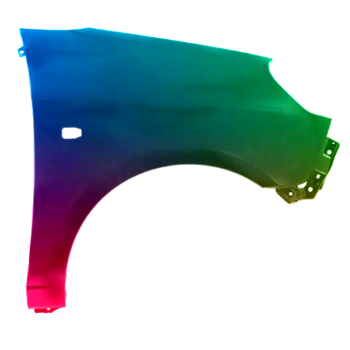 Stænkskærm højre til Kia Picanto (SA) 2008-2011 Lakeret i ønsket farve