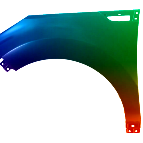 Stænkskærm venstre til Kia Soul (PS) 2013-2019 Lakeret i ønsket farve