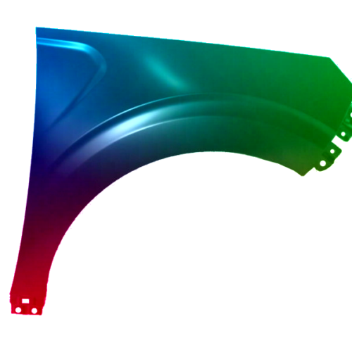 Stænkskærm højre til Kia Soul (SK3) fra 2019 Lakeret i ønsket farve